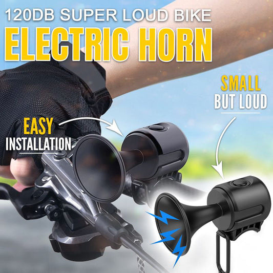 💥📢Pousbo® 120dB superstark elektrisk signalhorn för cykel