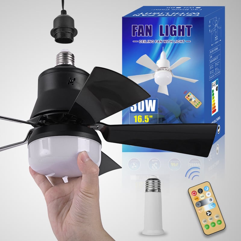 ⏳ 49% RABATT – SISTA DAGEN 🔥 SmartBreez™ 40W LED-takfläkt med lampa ✨ Ultratis, 20,5” med fjärrkontroll 🎯 Perfekt för sovrum 😴, kök 👩🍳 & garage 🛠️ + GRATIS B22-adapter 🔌