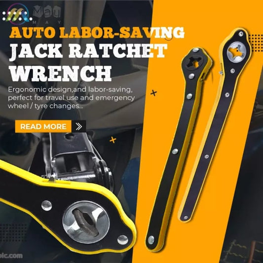 🧰🔧Auto arbetsbesparande Jack Ratchet Wrench