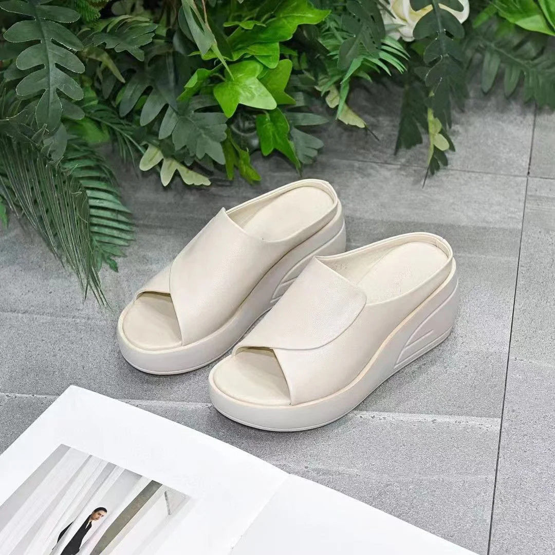 đ„ HALBER PREIS! Trendige Keilabsatz-Sandalen (5.5 cm) â Mehr Höhe, mehr Komfort, mehr Stil đĄ