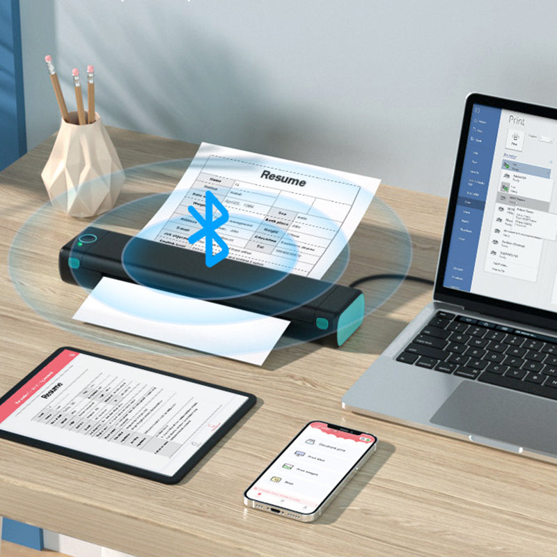 đđ 50% RABATT! đ„D810 BĂ€rbar Bluetooth-termoskrivare â Perfekt för tatueringsstudior och kontor đšïžđ±