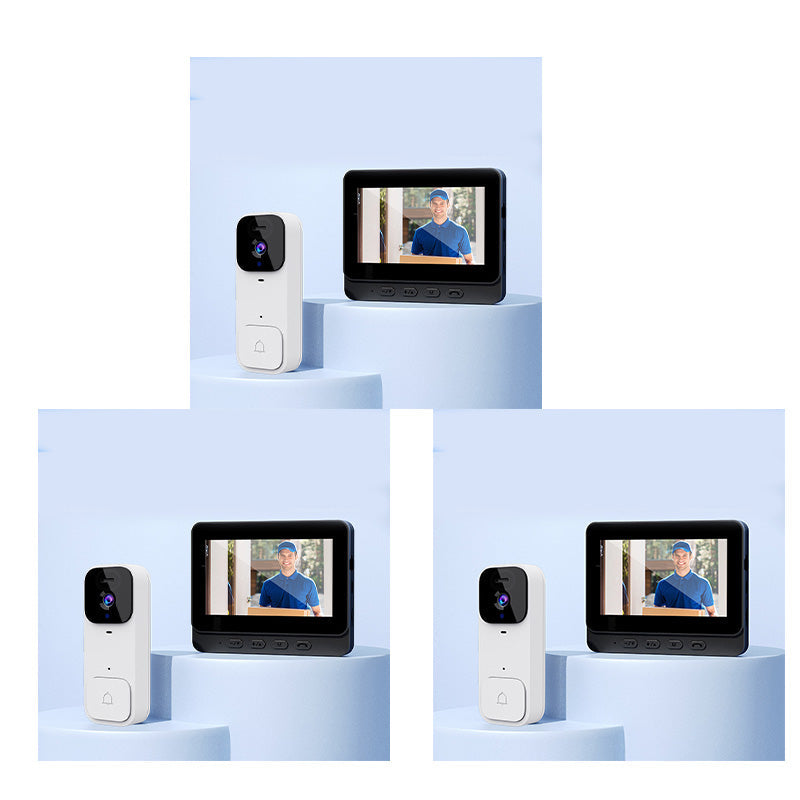 đ„ 50% RABATT â Smart Dörrklocka med 4,3" Display đ Se vem som ringer i realtid & prata direkt via tvĂ„vĂ€gskommunikation đ