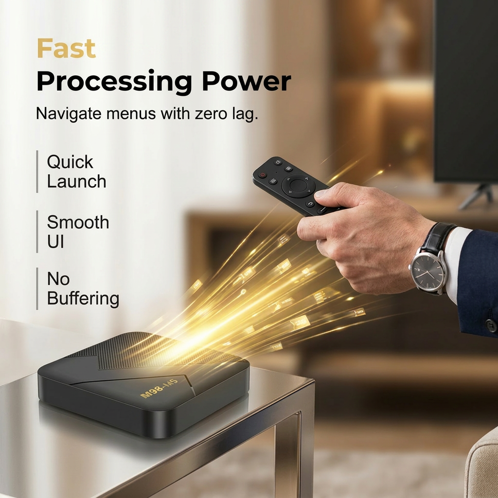 đ„ 50% RABATT đ Android TV-box med Bluetooth âš Enkel streaming, smidigt ljud & bild i toppklass â perfekt för vardagsrum och filmkvĂ€llar đżđĄ