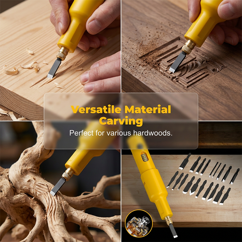 đ§âš 50% RABATT NU! Allâiâett elektriskt snidarset â kraftfull, precisionsstyrd & sladdlös för trĂ€, linoleum & DIY-projekt đš