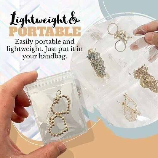 🔥 Transparent smyckesförvaring set 💍