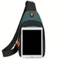 Borsa a tracolla impermeabile con tasche multiple