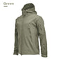 Chaqueta exterior impermeable para hombre Softshell impermeable y ligero