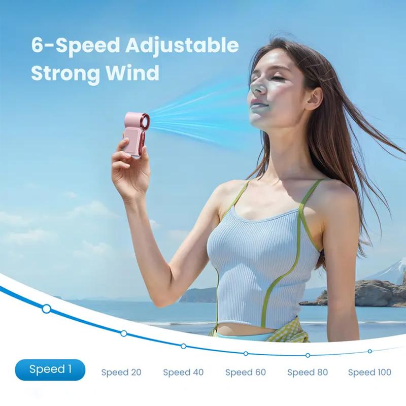 🔥 50% RABATT 🌬️ Kraftfull turbinfläkt med 16 900 varv/min 💨 6 vindlägen, LED-display & svalka direkt var du än är ✨