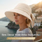 ⌛️LIMITED-TIME 50% OFF! 👒Summer Hot Sale☀️Women's Bowknot Wide Brim Sun Protective Hat