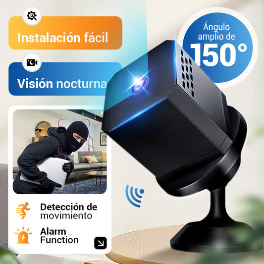 🔥 50% DE DESCUENTO 🛡️ Mini Cámara de Seguridad HD con Visión Nocturna – Protección Total para tu Hogar 🌙📹