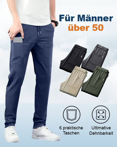 🏆MultiPants – Hochelastische, strapazierfähige Cargohose mit vielen Taschen