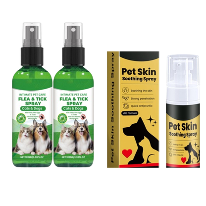 💥 MEGA DEAL: KAUF 2, ERHALTE 1 GRATIS 🎁 Natürlicher Lopp- & Fästingspray 🐶🐱 schützt effektiv & schonend 🌿