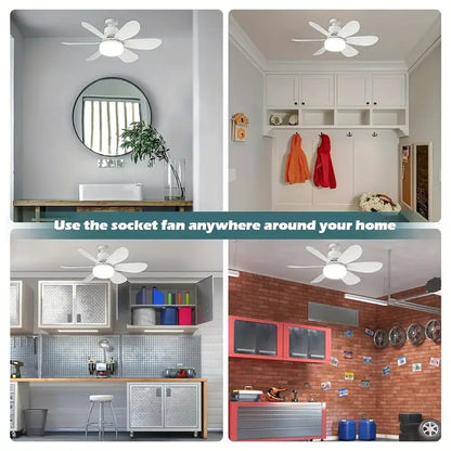 ⏳ 49% RABATT – SISTA DAGEN 🔥 SmartBreez™ 40W LED-takfläkt med lampa ✨ Ultratis, 20,5” med fjärrkontroll 🎯 Perfekt för sovrum 😴, kök 👩‍🍳 & garage 🛠️ + GRATIS B22-adapter 🔌
