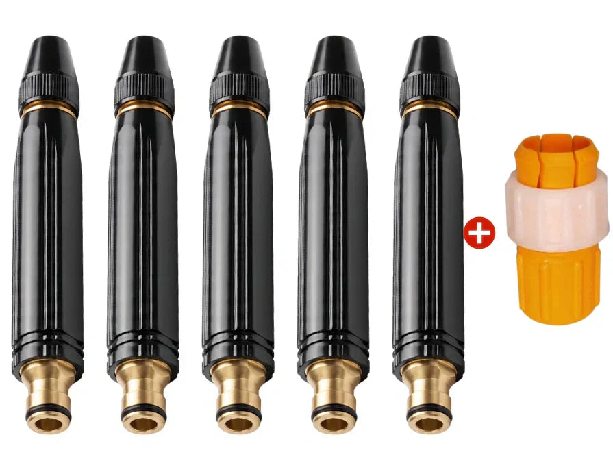 🔥 50% RABATT 💦 Kraftfull högtryckstvätt för bil & trädgård 🚗 10× starkare tryck, 8 spraylägen & extremt hållbart metallhölje ✨