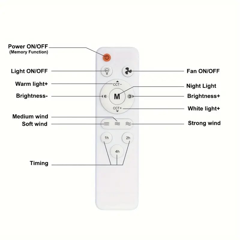 ⏳ 49% RABATT – SISTA DAGEN 🔥 SmartBreez™ 40W LED-takfläkt med lampa ✨ Ultratis, 20,5” med fjärrkontroll 🎯 Perfekt för sovrum 😴, kök 👩‍🍳 & garage 🛠️ + GRATIS B22-adapter 🔌