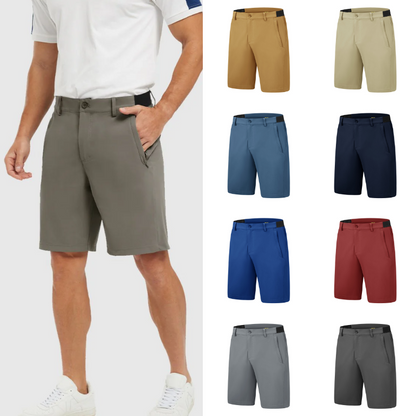⏳ULTIMO GIORNO DI SALDI 50% DI SCONTO!!📢Pantaloncini da golf casual elasticizzati a asciugatura rapida per uomo
