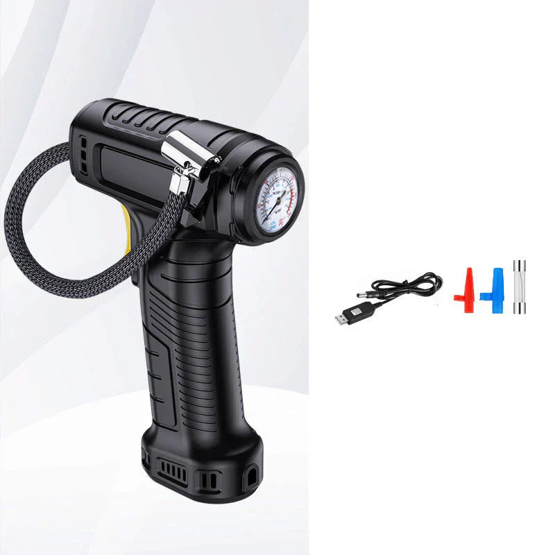🔥Säljes varmt! 50% rabatt🔥 Bärbar sladdlös luftkompressor med digital display