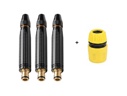 🔥 50% RABATT 💦 Kraftfull högtryckstvätt för bil & trädgård 🚗 10× starkare tryck, 8 spraylägen & extremt hållbart metallhölje ✨