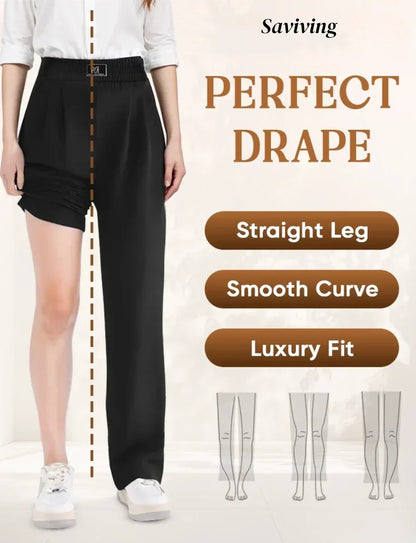 🔥50% RABATT | 50K+ SÅLDA 👖✨ Stretchbyxor med hög midja – perfekt fall, smickrande passform & komfort hela dagen