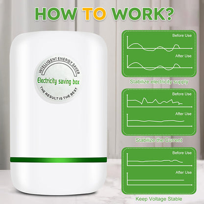 ⚡50% RABATT 🏠 Smart energisparare för hemmet 🔌 Stabilare ström, effektivare hushållsapparater & lägre onödiga elkostnader 💡