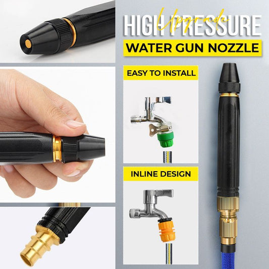🔥 LETZTER TAG: -50% 💥 Hochdruck-Wasserpistole 💦 Kraftvolle Reinigung für Auto, Garten & Haushalt 🚗🌿✨