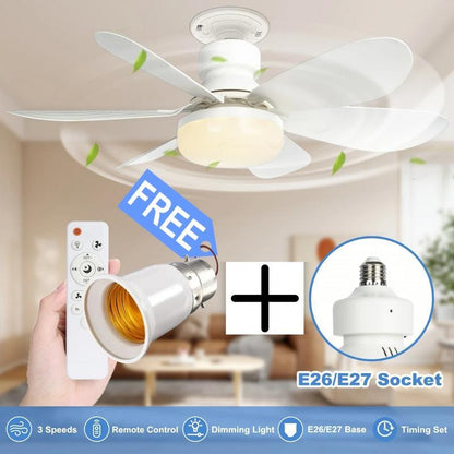 ⏳ 49% RABATT – SISTA DAGEN 🔥 SmartBreez™ 40W LED-takfläkt med lampa ✨ Ultratis, 20,5” med fjärrkontroll 🎯 Perfekt för sovrum 😴, kök 👩‍🍳 & garage 🛠️ + GRATIS B22-adapter 🔌