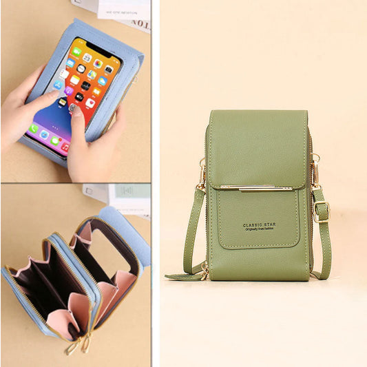 ✨️OFFERTA SPECIALE 2026 - SCONTO DEL 60%👜 📱Borsa a tracolla da donna con touchscreen - Ricarica per smartphone, antifurto e resistente all'acqua