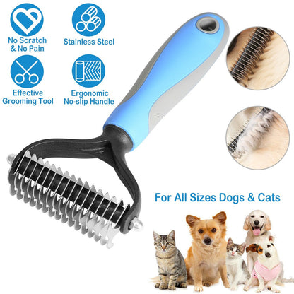 🐶🐱🔥 2+1 GRATIS 🎁 Professionelles Enthaarungs-Tool für Hunde & Katzen – entfernt lose Haare schnell & effektiv ✨