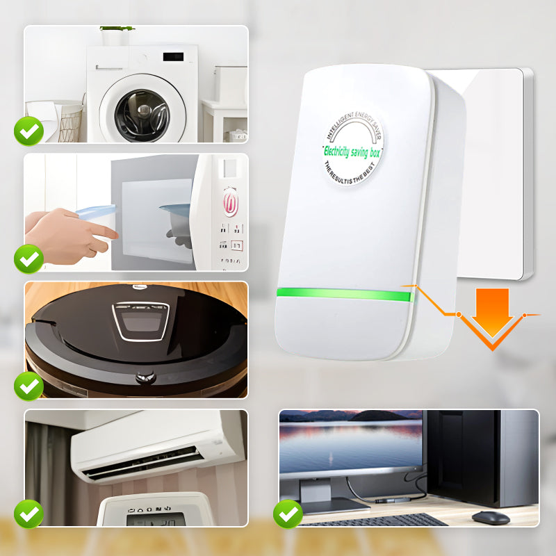 ⚡50% RABATT 🏠 Smart energisparare för hemmet 🔌 Stabilare ström, effektivare hushållsapparater & lägre onödiga elkostnader 💡