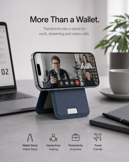 ⚡ 50% RABATT 💥 Smart Wallet mit Apple Find My™ & Google Find Hub™ 🔥 Premium Nappa-Leder + Wireless Charging