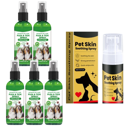 💥 MEGA DEAL: KAUF 2, ERHALTE 1 GRATIS 🎁 Natürlicher Lopp- & Fästingspray 🐶🐱 schützt effektiv & schonend 🌿