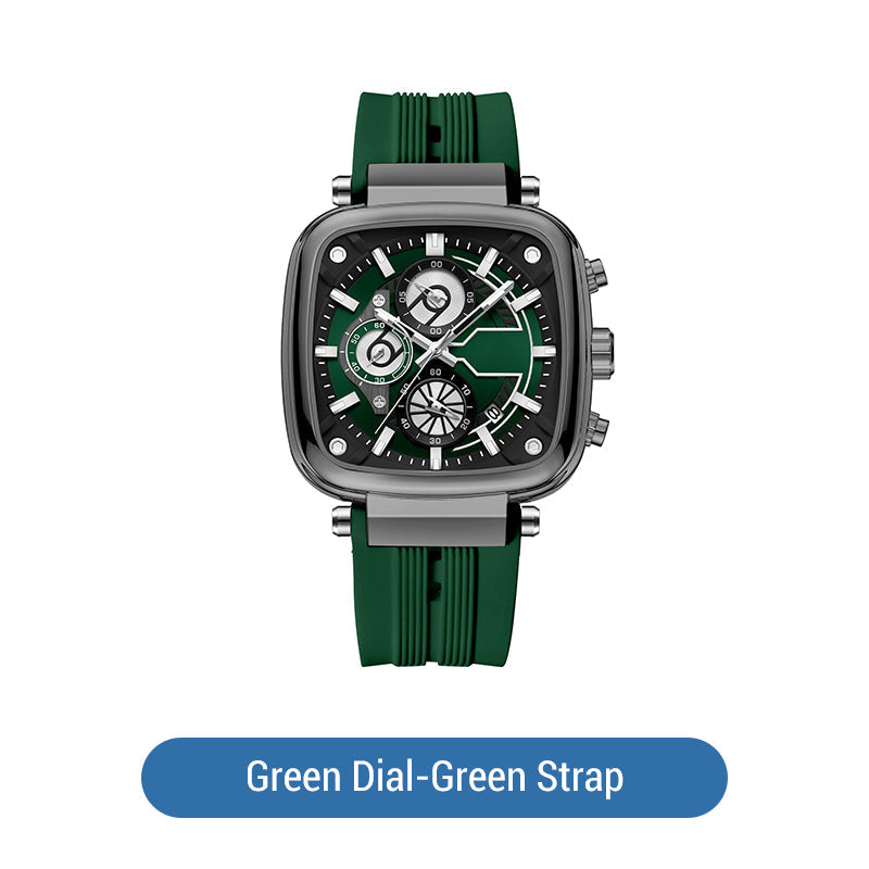 💥 50% RABATT ⌚ Herrklockan som kombinerar stil och funktion ✨ Sportig, tålig & skapad för en aktiv livsstil 🌿