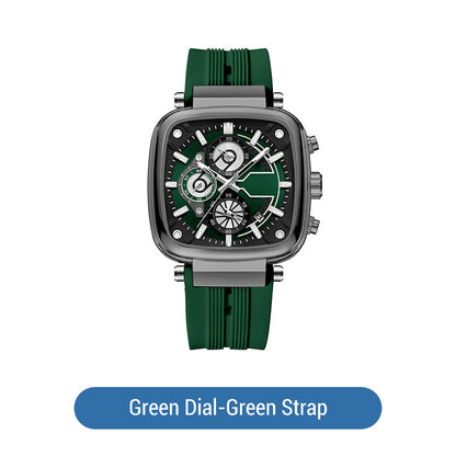 💥 50% RABATT ⌚ Herrklockan som kombinerar stil och funktion ✨ Sportig, tålig & skapad för en aktiv livsstil 🌿
