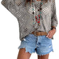 🌸☀️✨ PROMO -50% ! Haut en Crochet Bohème pour Femme – Encolure en V, Tissu Léger & 5 Couleurs (S-4XL)