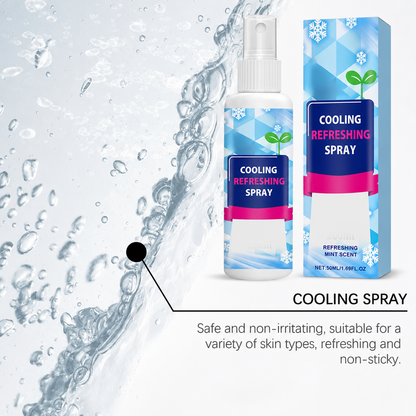 ❄️Snabb kylande spray för lindring av varmt väder – Naturlig pepparmyntsspray✨