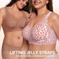 🏆ULTIMO GIORNO: SCONTO DEL 58% 🔥Reggiseno "Jelly" super rassodante senza ferretto con stampa leopardata 👍