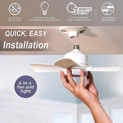 ⏳ 49% RABATT – SISTA DAGEN 🔥 SmartBreez™ 40W LED-takfläkt med lampa ✨ Ultratis, 20,5” med fjärrkontroll 🎯 Perfekt för sovrum 😴, kök 👩‍🍳 & garage 🛠️ + GRATIS B22-adapter 🔌