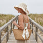 ⌛️LIMITED-TIME 50% OFF! 👒Summer Hot Sale☀️Women's Bowknot Wide Brim Sun Protective Hat