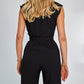 (🎁2024 Nyår Hot Sale🎁)🤩💃Ärmlös jumpsuit med vida ben för kvinnor