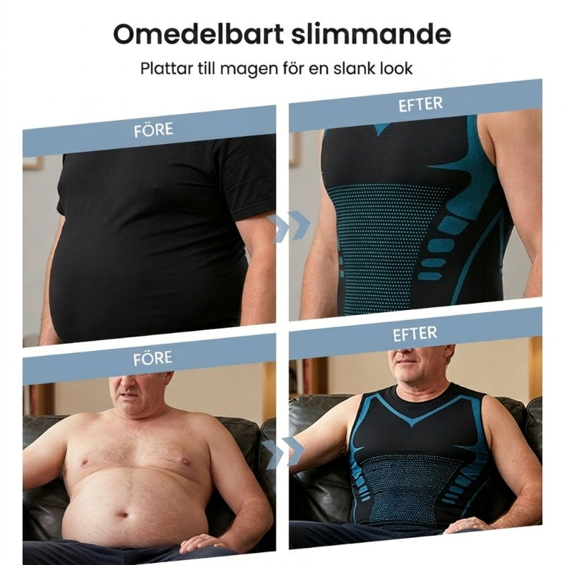 🔥 50% RABATT NU! 💪 Ionic Shaping Väst – Slätare silhuett, sval komfort & osynlig under kläder ✨