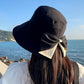 ⌛️LIMITED-TIME 50% OFF! 👒Summer Hot Sale☀️Women's Bowknot Wide Brim Sun Protective Hat