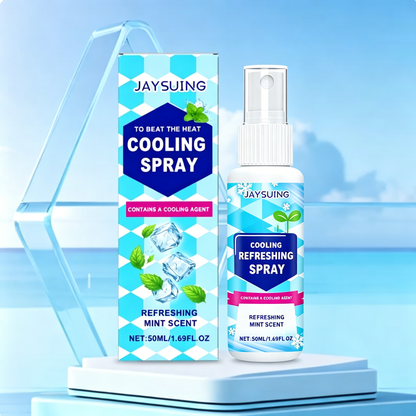 ❄️Snabb kylande spray för lindring av varmt väder – Naturlig pepparmyntsspray✨