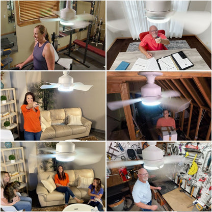 ⏳ 49% RABATT – SISTA DAGEN 🔥 SmartBreez™ 40W LED-takfläkt med lampa ✨ Ultratis, 20,5” med fjärrkontroll 🎯 Perfekt för sovrum 😴, kök 👩‍🍳 & garage 🛠️ + GRATIS B22-adapter 🔌
