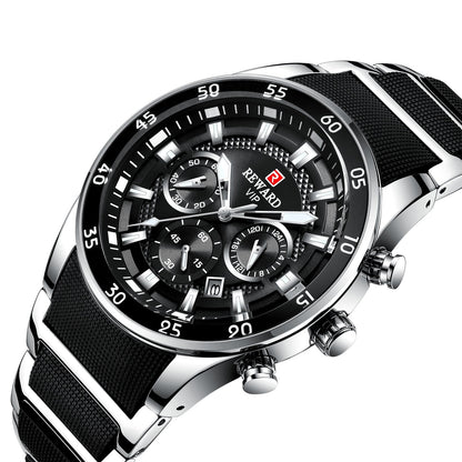 🔥 50% RABATT ⌚💎 Lyxig multifunktionell kvartsarmbandsur för herrar ✨ Elegant design, premiumkänsla & imponerande detaljarbete