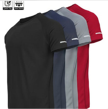 👕⚡ 50% RABATT 🏃‍♂️ Aktiv vardag & träning i ett 🌿 snabbtorkande funktions-T-shirt för män – andas, rör sig & känns lätt hela dagen ✨