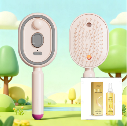 📢 HALVA PRISET 💖 Elektrisk spraykam med massagefunktion ✨ Ger håret glans, fukt & en spa-liknande känsla hemma 💆‍♀️