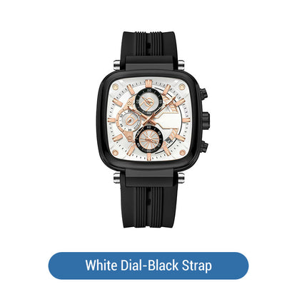 💥 50% RABATT ⌚ Herrklockan som kombinerar stil och funktion ✨ Sportig, tålig & skapad för en aktiv livsstil 🌿