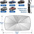 ⏳Begränsad tid – 60% rabatt⏰🚗 Vikbart bilskydd ✨☀️ Blockar UV & värme ❄️🛡️ Skyddar instrumentbräda & inredning