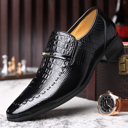 👞 Scarpe da uomo in pelle comode e lussuose🐊✨🔥