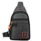 Borsa a tracolla impermeabile con tasche multiple